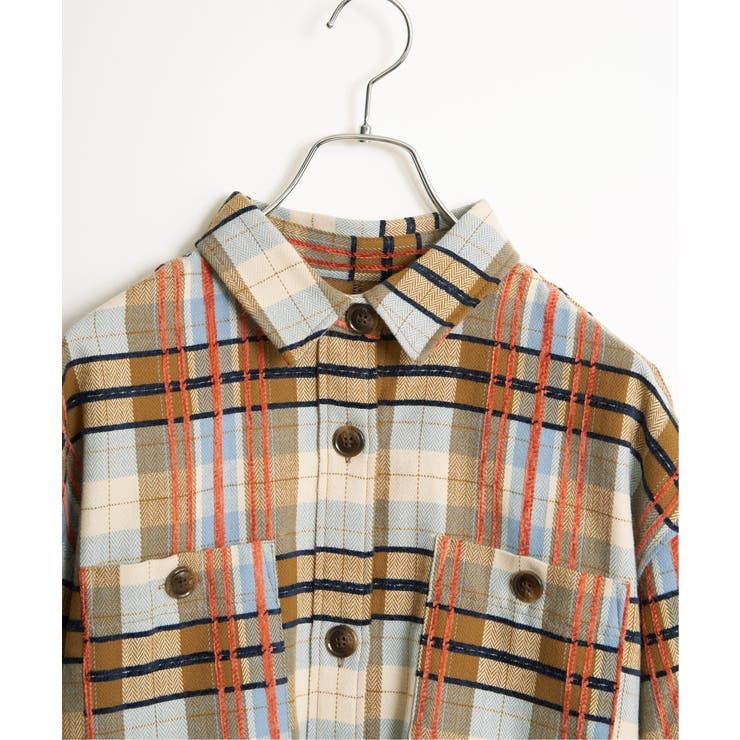 【インフルエンサー着用】モールチェックCPOシャツ | Lbc with Life | 詳細画像35 