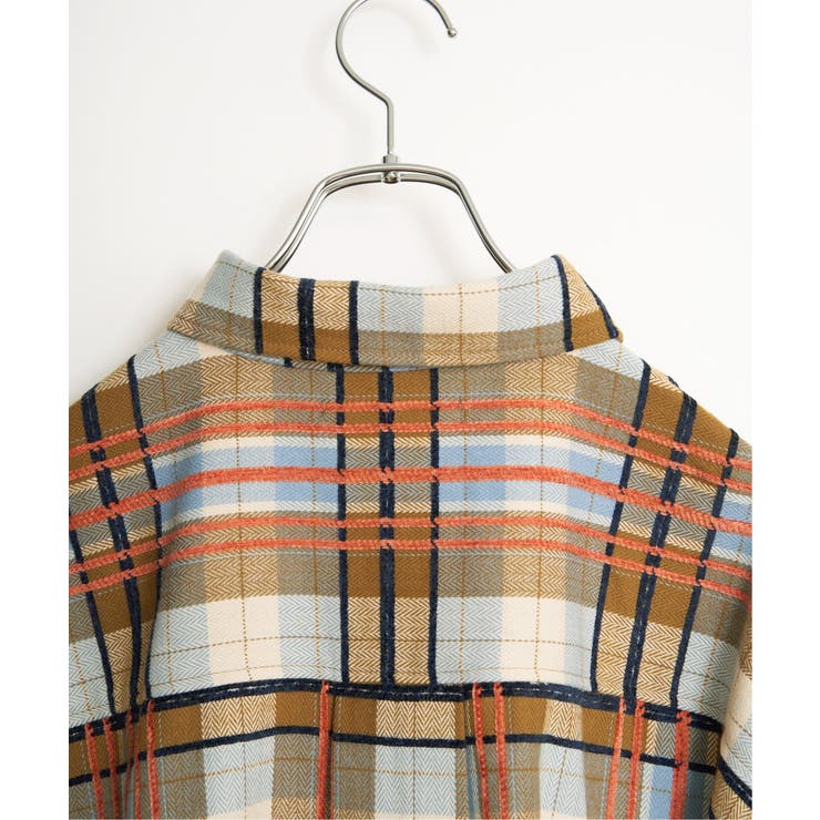 【インフルエンサー着用】モールチェックCPOシャツ | Lbc with Life | 詳細画像36 