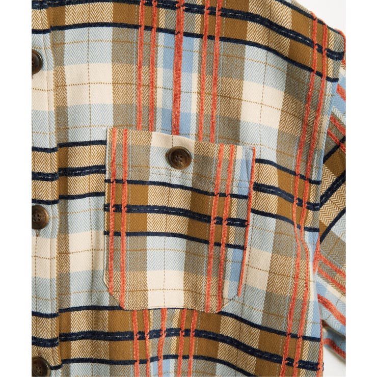 【インフルエンサー着用】モールチェックCPOシャツ | Lbc with Life | 詳細画像37 