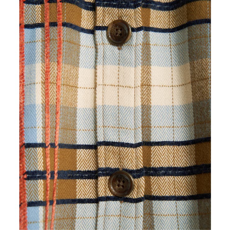 【インフルエンサー着用】モールチェックCPOシャツ | Lbc with Life | 詳細画像38 