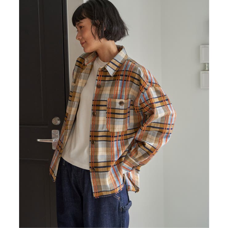 【インフルエンサー着用】モールチェックCPOシャツ | Lbc with Life | 詳細画像3 