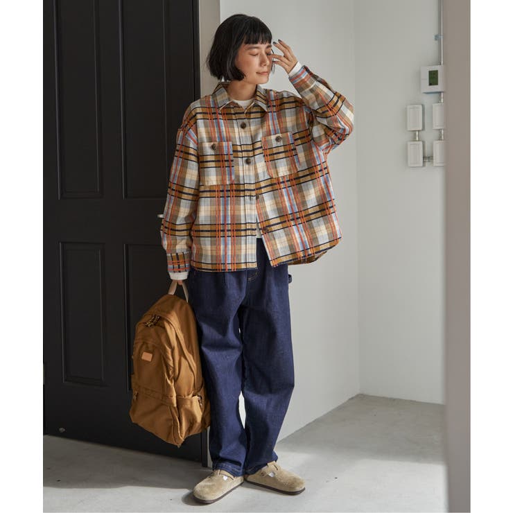 【インフルエンサー着用】モールチェックCPOシャツ | Lbc with Life | 詳細画像6 