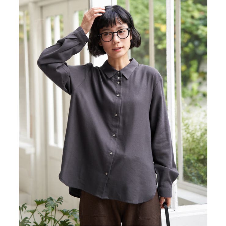 綿レーヨンメタルボタンシャツ | Lbc with Life | 詳細画像26 