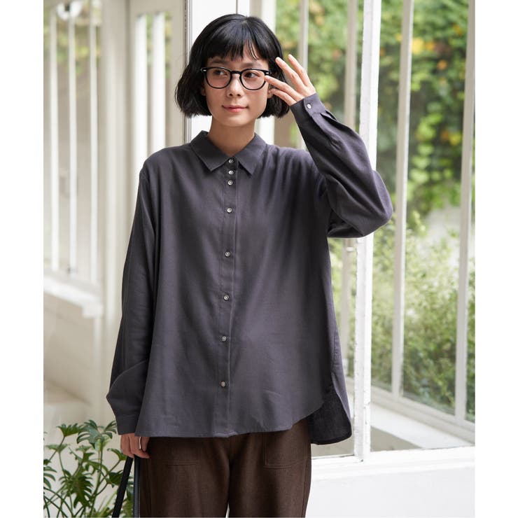 綿レーヨンメタルボタンシャツ | Lbc with Life | 詳細画像28 