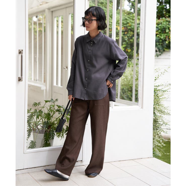 綿レーヨンメタルボタンシャツ | Lbc with Life | 詳細画像31 