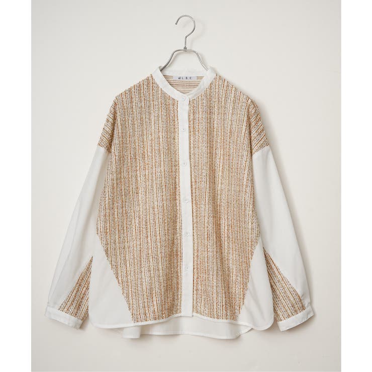 異素材切り替えシャツ | Lbc with Life | 詳細画像26 