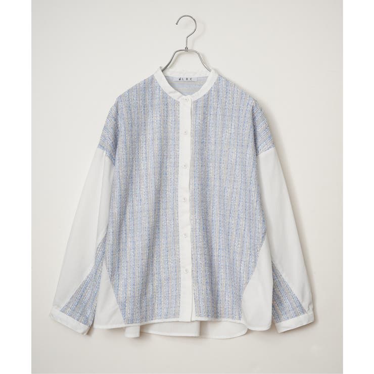 異素材切り替えシャツ | Lbc with Life | 詳細画像28 