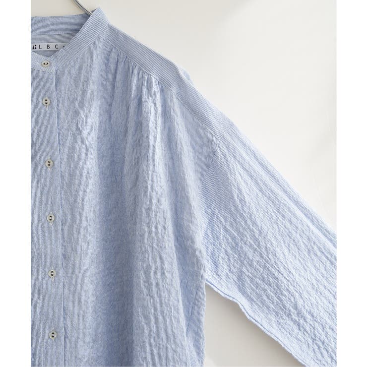 オーガニックコットンバンドカラーシャツ | Lbc with Life | 詳細画像33 