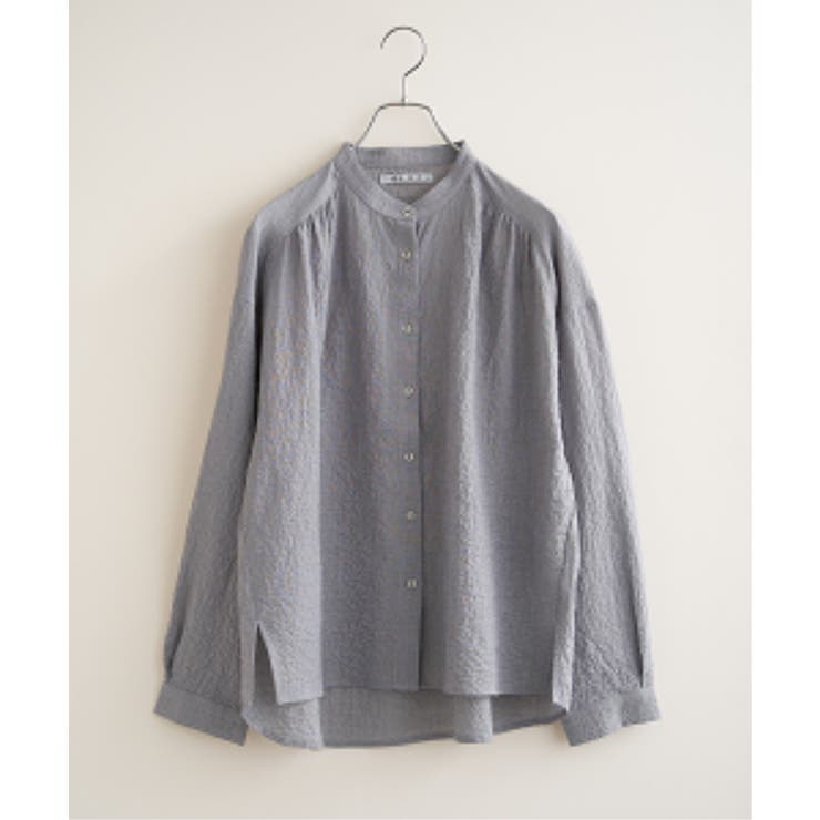 オーガニックコットンバンドカラーシャツ | Lbc with Life | 詳細画像40 