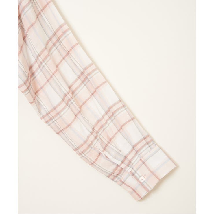 ダブルガーゼロゴ刺繍オーバーシャツ | Lbc with Life | 詳細画像28 