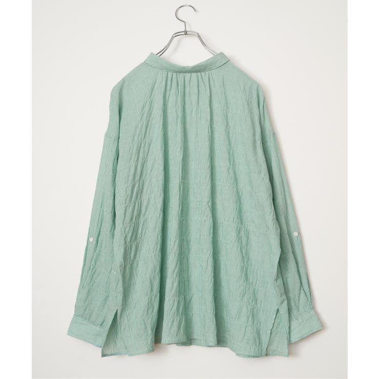 コットンゆるシャーリング2WAYシャツ | Lbc with Life | 詳細画像33 