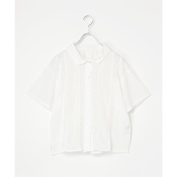 レース切り替えピンタックシャツ | Lbc with Life | 詳細画像27 