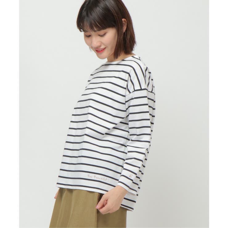 Lbcボーダーロンtシャツ 品番 Ikaw Lbc With Life エルビーシー のレディース ファッション通販 Shoplist ショップリスト