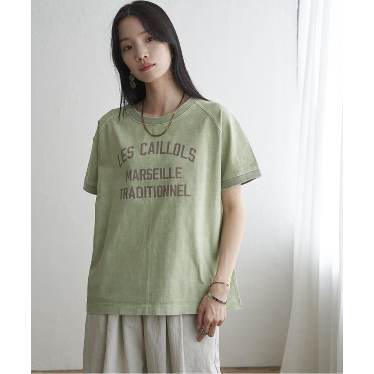 ライトグリーン | 製品染めプリントTシャツ | Lbc with Life