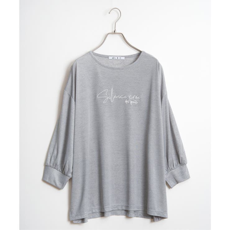 シアーロゴ刺繍7分袖Tシャツ | Lbc with Life | 詳細画像22 