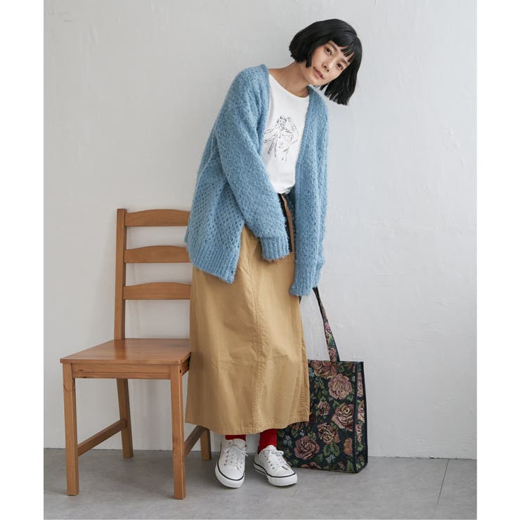 Girlプリントロゴ刺繍ロンT | Lbc with Life | 詳細画像7 