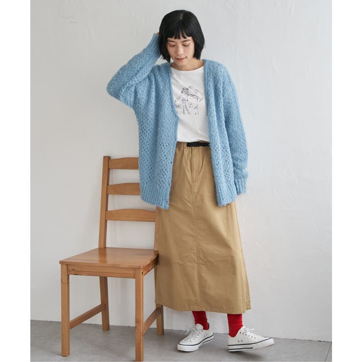 Girlプリントロゴ刺繍ロンT | Lbc with Life | 詳細画像8 