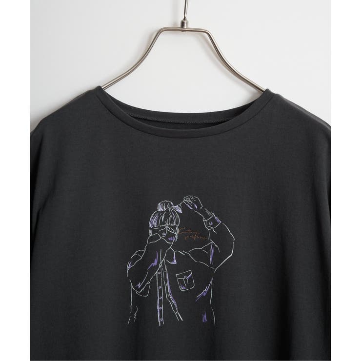 Girlプリントロゴ刺繍ロンT | Lbc with Life | 詳細画像34 