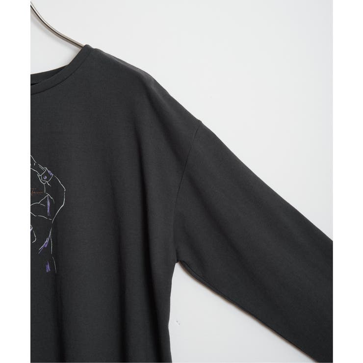 Girlプリントロゴ刺繍ロンT | Lbc with Life | 詳細画像35 