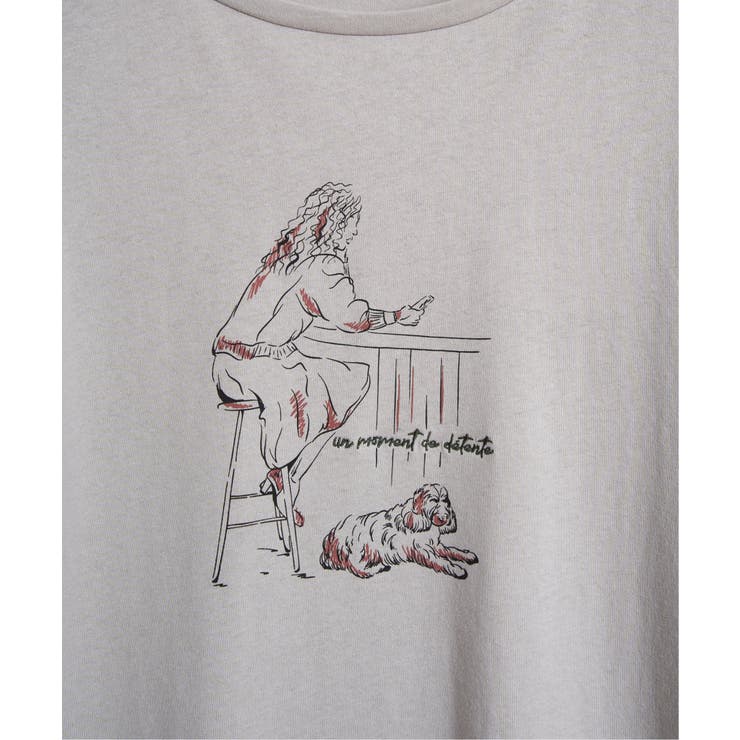 Girlプリントロゴ刺繍ロンT | Lbc with Life | 詳細画像40 