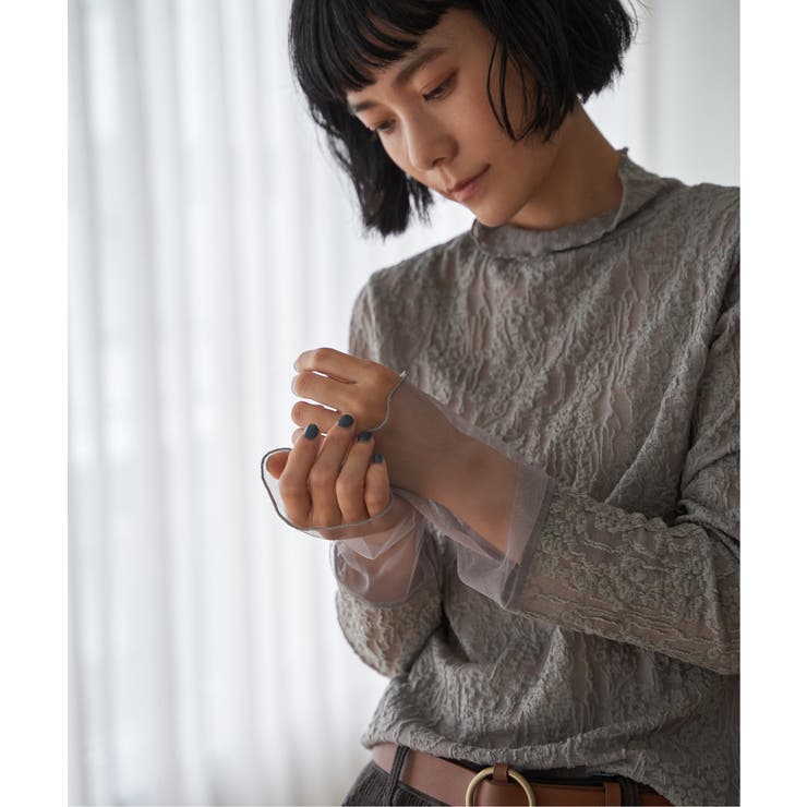 ジャカード切り替えシアーロンT | Lbc with Life | 詳細画像7 