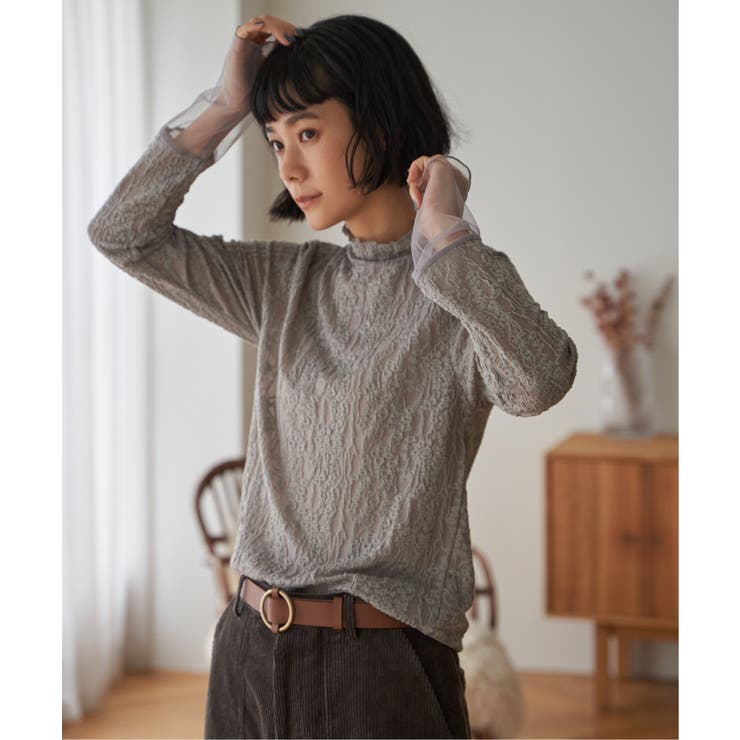 ジャカード切り替えシアーロンT | Lbc with Life | 詳細画像8 