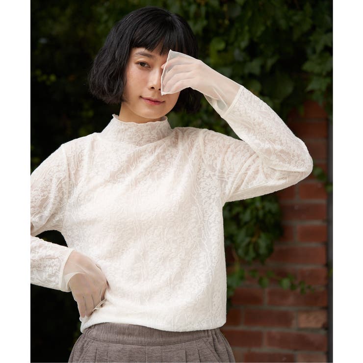 ジャカード切り替えシアーロンT | Lbc with Life | 詳細画像12 