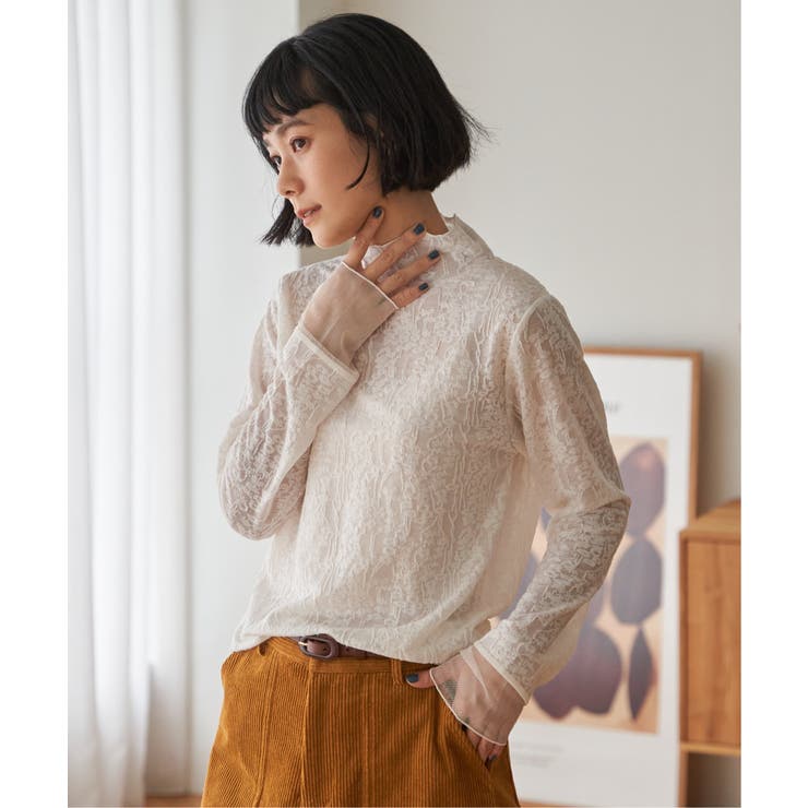 ジャカード切り替えシアーロンT | Lbc with Life | 詳細画像15 