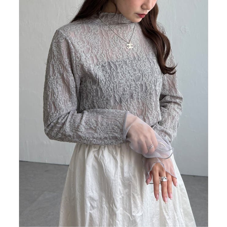 ジャカード切り替えシアーロンT | Lbc with Life | 詳細画像2 