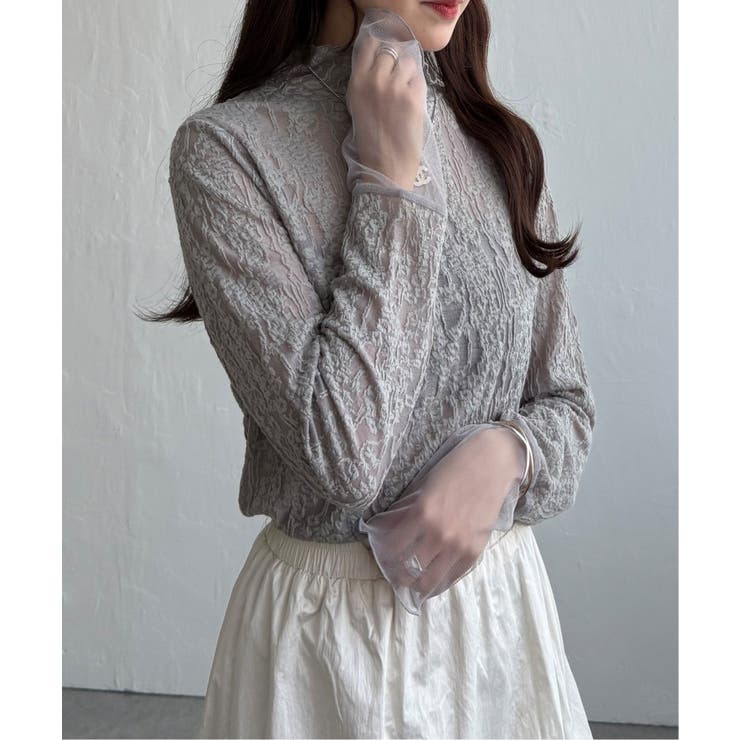 ジャカード切り替えシアーロンT | Lbc with Life | 詳細画像3 