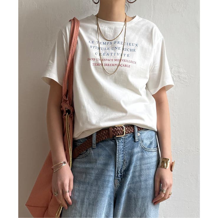 コットンロゴプリントTシャツ | Lbc with Life | 詳細画像10 