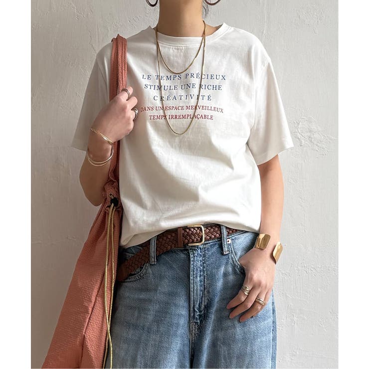 コットンロゴプリントTシャツ | Lbc with Life | 詳細画像11 