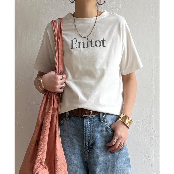 コットンロゴプリントTシャツ | Lbc with Life | 詳細画像12 