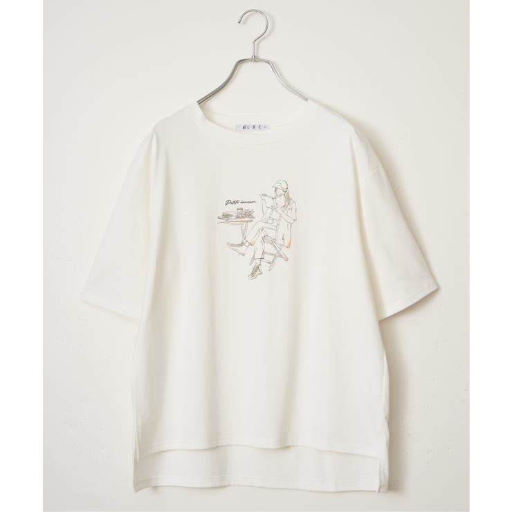 GirlプリントビッグTシャツ | Lbc with Life | 詳細画像23 