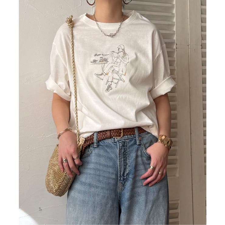 ソノタ | GirlプリントビッグTシャツ | Lbc with Life