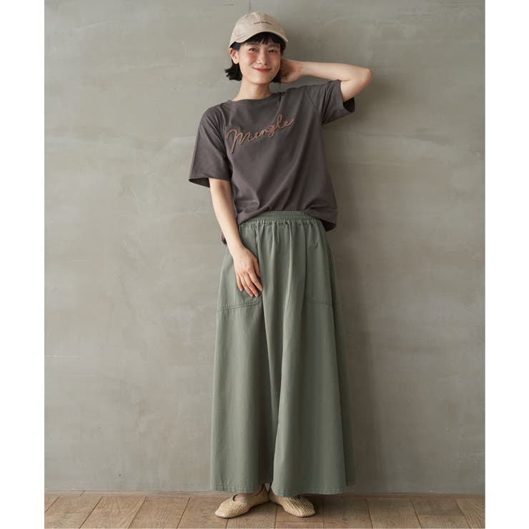 カラーコード刺繍ロゴTシャツ | Lbc with Life | 詳細画像7 