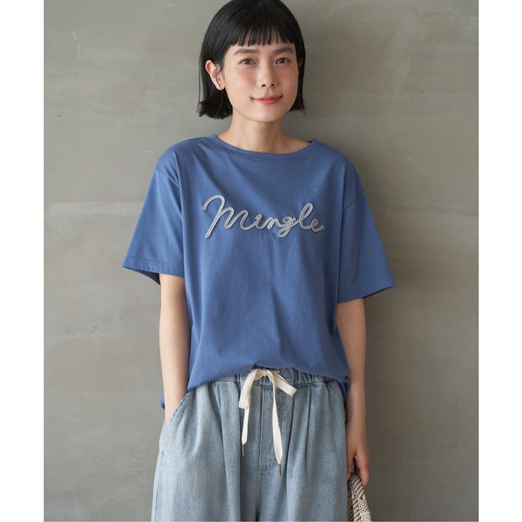 カラーコード刺繍ロゴTシャツ | Lbc with Life | 詳細画像10 