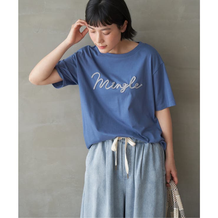 カラーコード刺繍ロゴTシャツ | Lbc with Life | 詳細画像12 