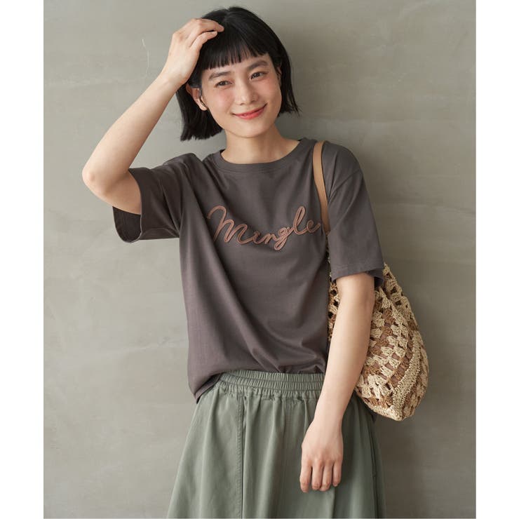 カラーコード刺繍ロゴTシャツ | Lbc with Life | 詳細画像2 