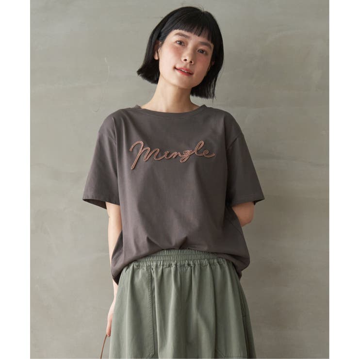 カラーコード刺繍ロゴTシャツ | Lbc with Life | 詳細画像5 