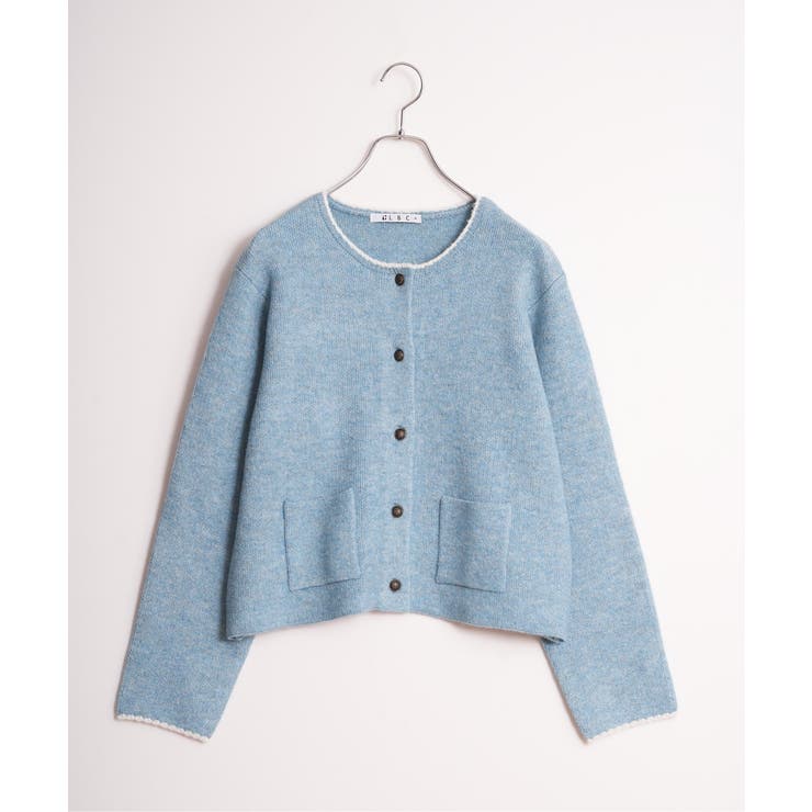 配色ポケットショートカーディガン | Lbc with Life | 詳細画像30 