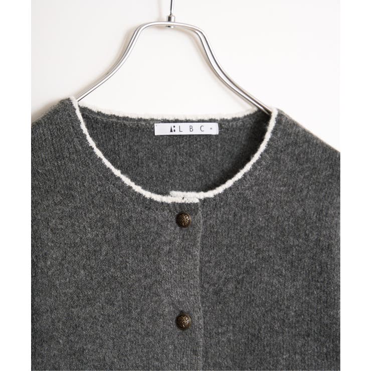 配色ポケットショートカーディガン | Lbc with Life | 詳細画像34 
