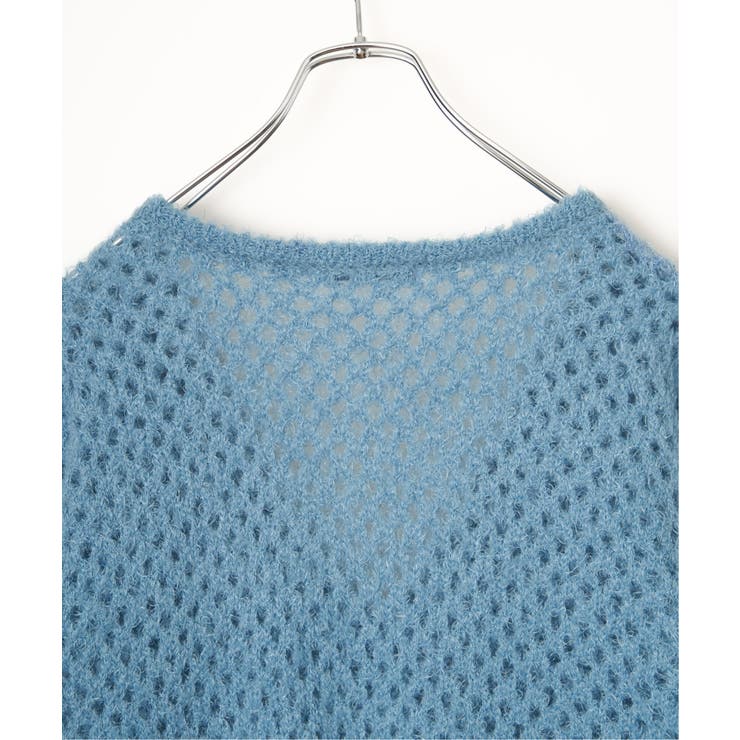 フェザーメッシュカーディガン | Lbc with Life | 詳細画像33 