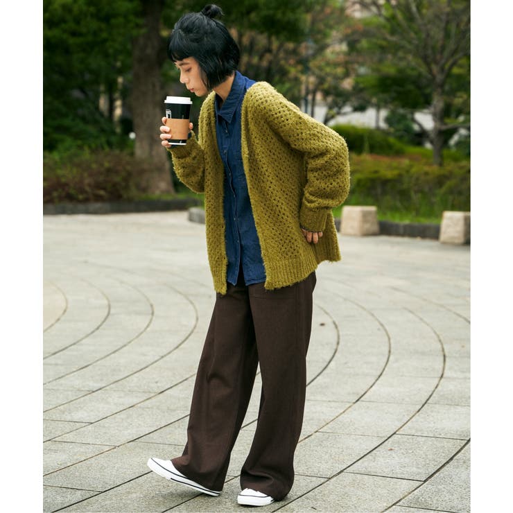 フェザーメッシュカーディガン | Lbc with Life | 詳細画像3 