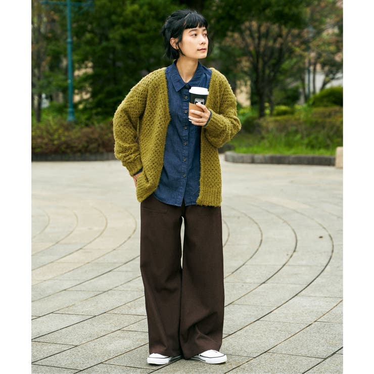 フェザーメッシュカーディガン | Lbc with Life | 詳細画像4 
