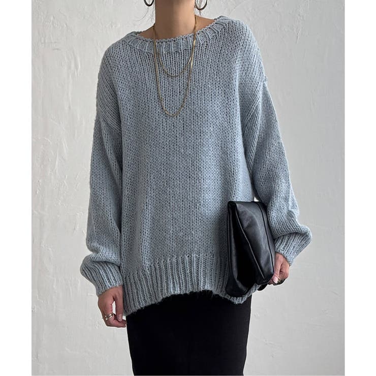 モヘヤタッチオーバサイズニット | Lbc with Life | 詳細画像10 