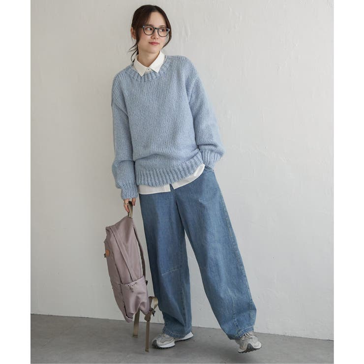 モヘヤタッチオーバサイズニット | Lbc with Life | 詳細画像14 