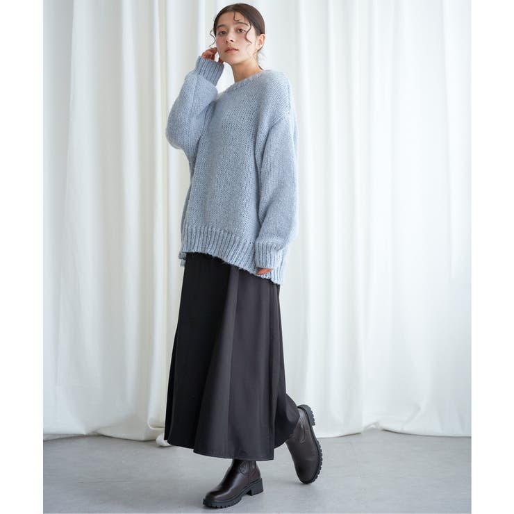 モヘヤタッチオーバサイズニット | Lbc with Life | 詳細画像21 