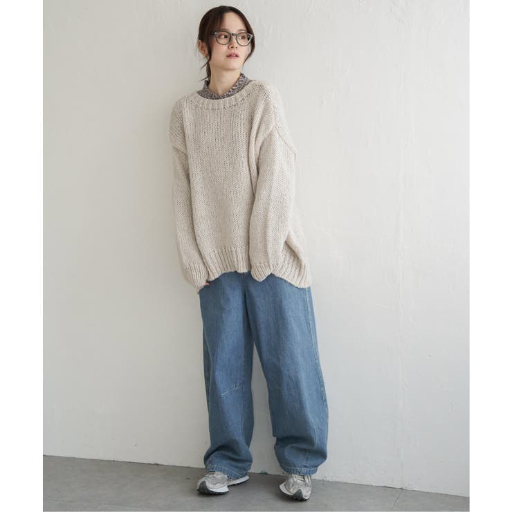モヘヤタッチオーバサイズニット | Lbc with Life | 詳細画像26 
