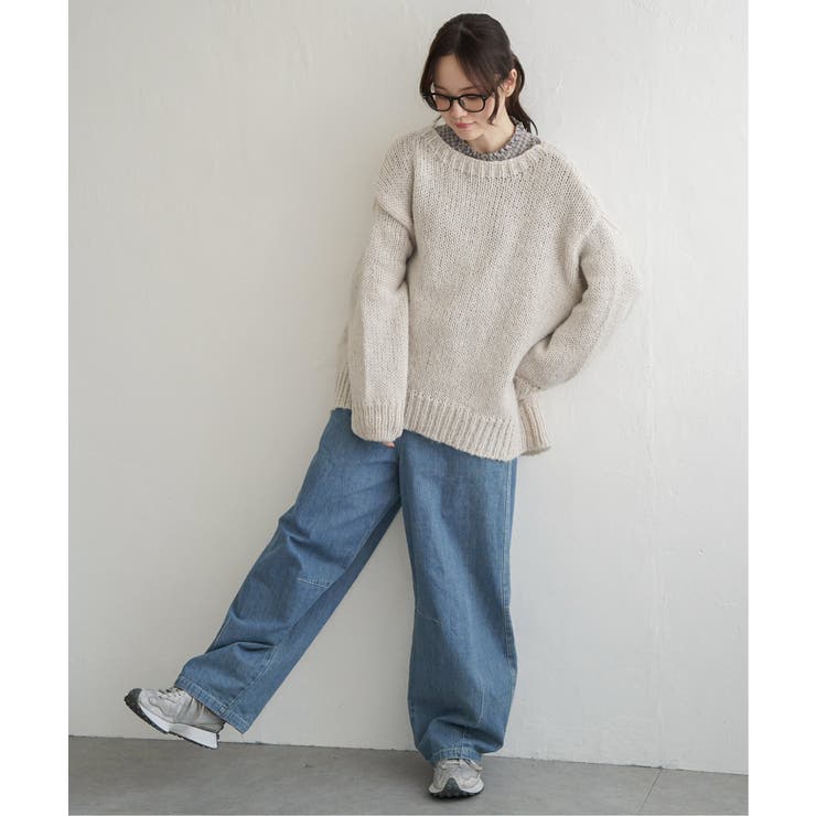 モヘヤタッチオーバサイズニット | Lbc with Life | 詳細画像27 